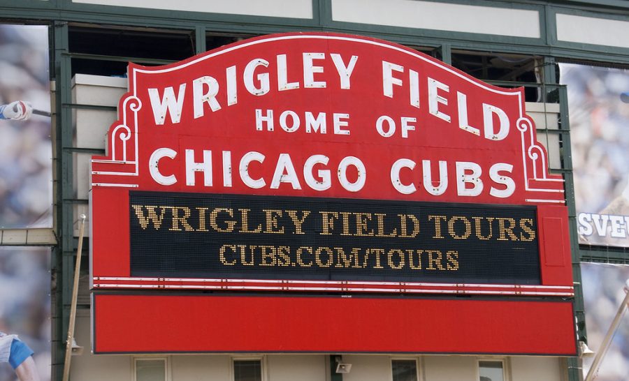 Wrigley Field -- Home of Chicago Cubs Chicago (IL) April 2012 